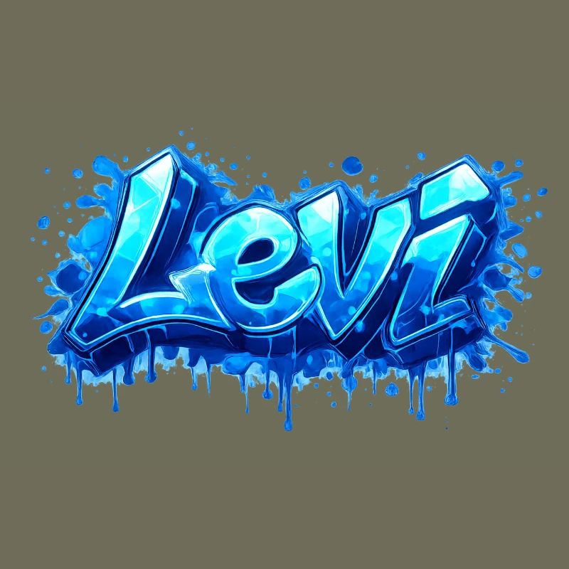 LEVI GRAFFITI NAME FOR PERFECT GIFT PRINTABLE 