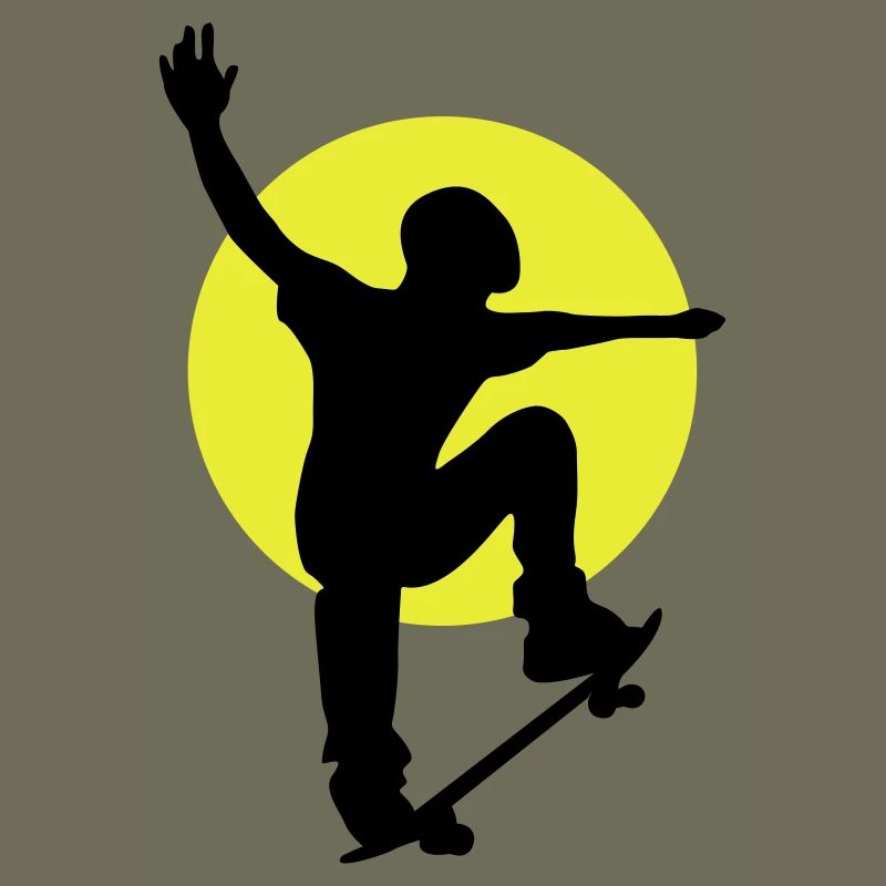 Skateboarder Sonne