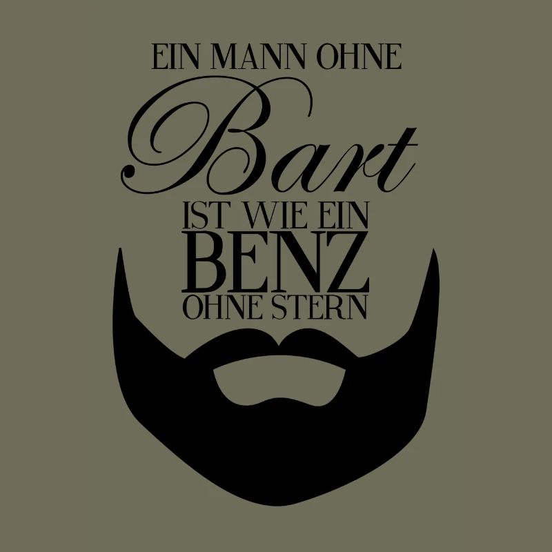 Bart, Beard - Spruch - Geschenk Idee Männer