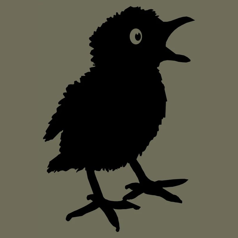 Chick Küken Piepser Vogel Schatten