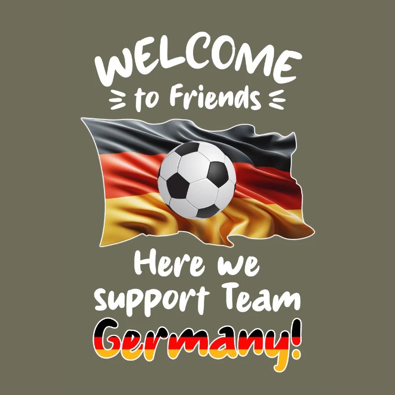Willkommen Freunde - Wir supporten unser Team GER.