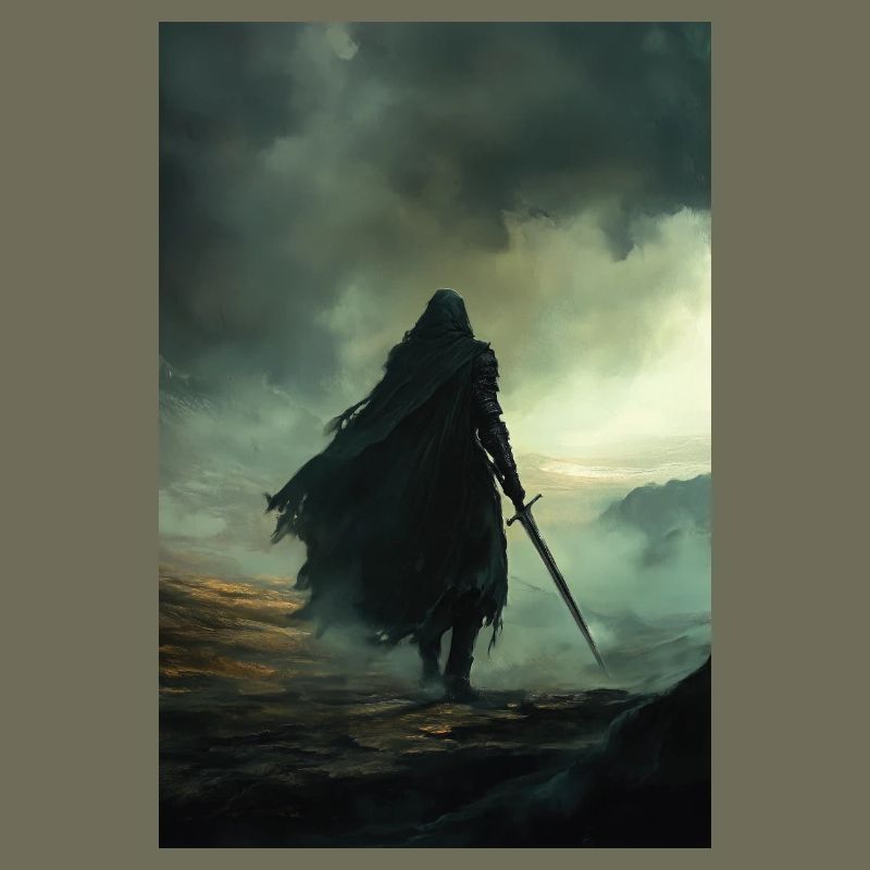 Poster Illustration Chevalier
