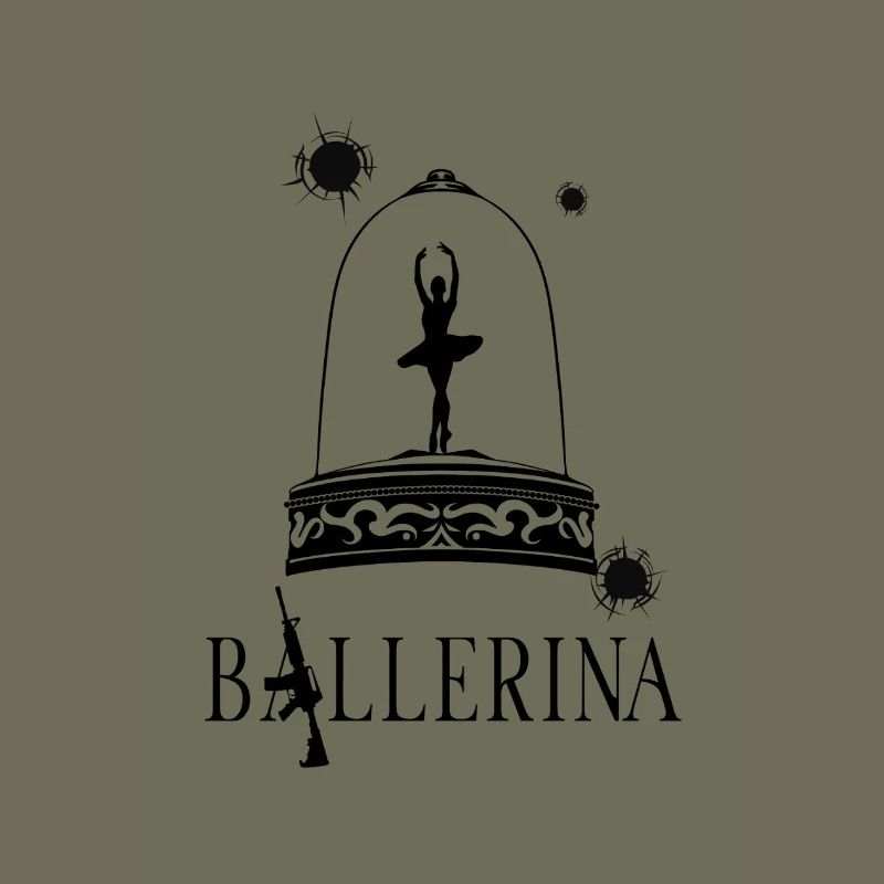 Danseuse dans une grêle de balles – balleuse expressive