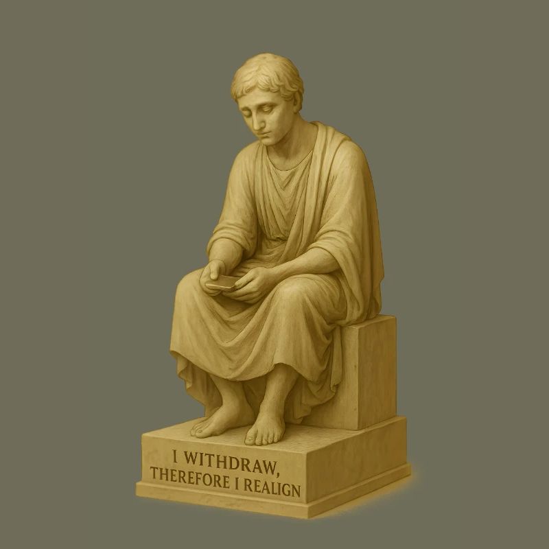 Thoughtful Thinker Sculpture