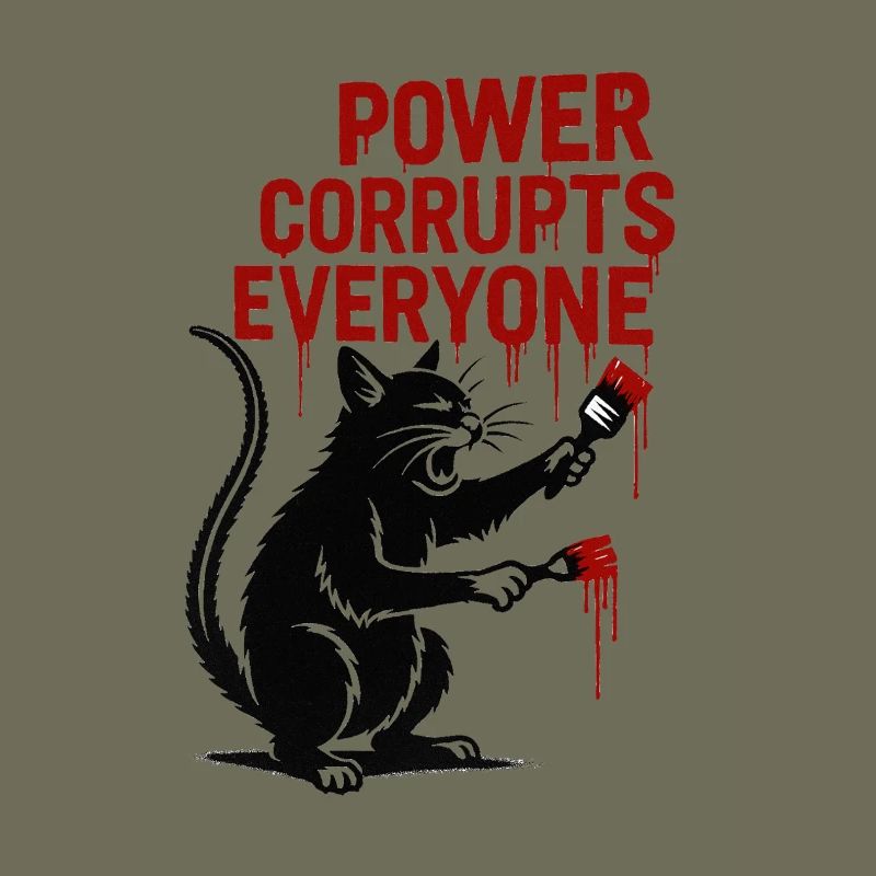 Cat satire: Power corrupts everyone