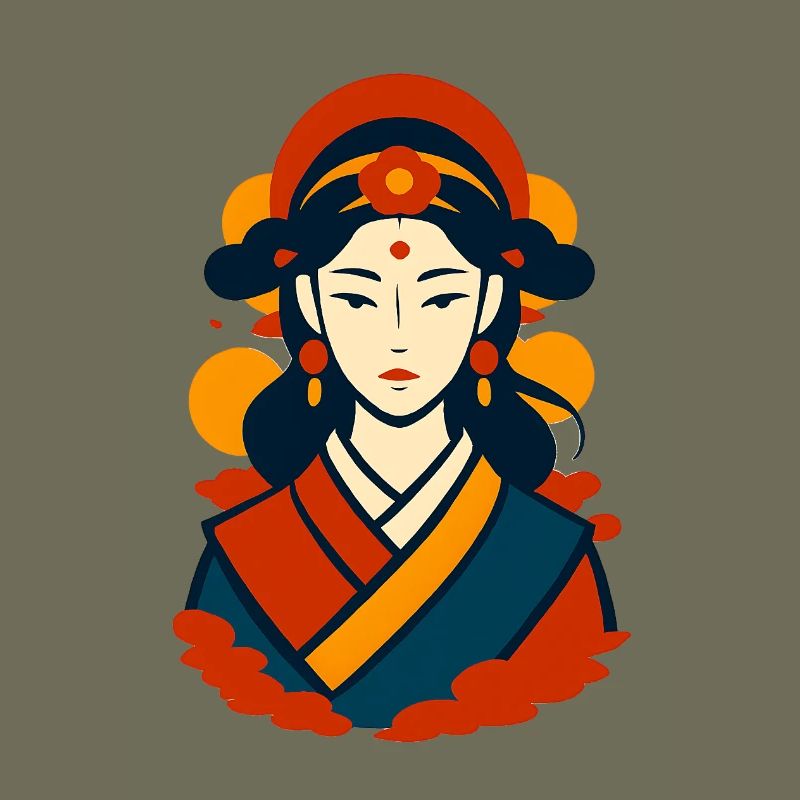 Kaiserin Stil Orange Rot