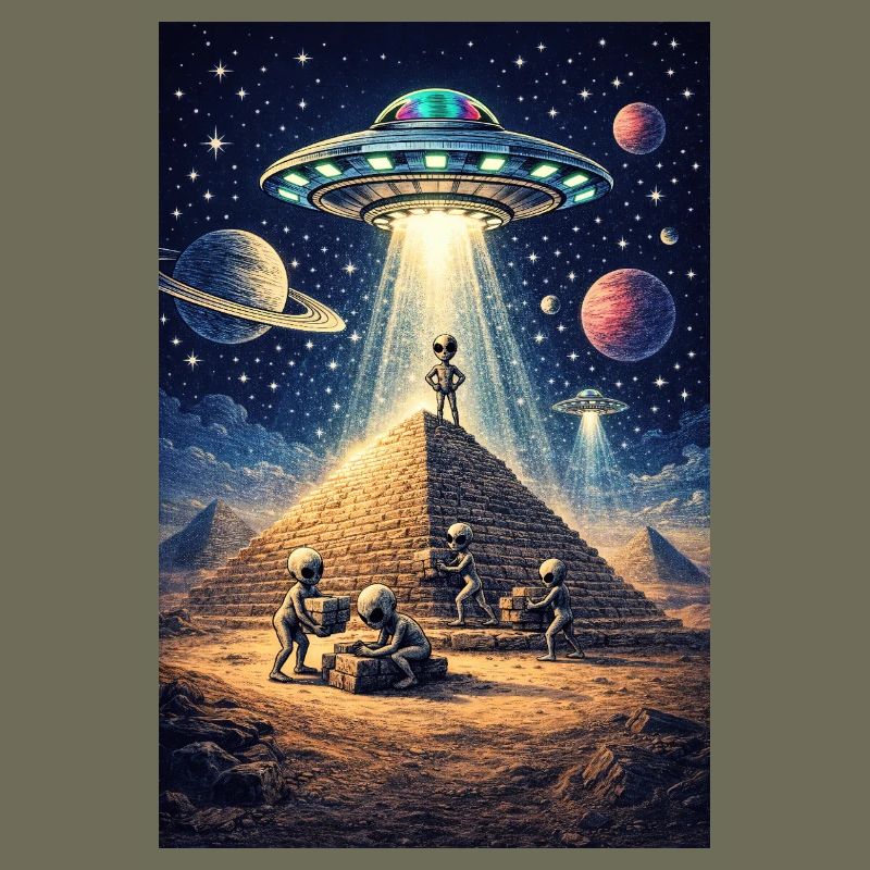 Alien Pyramid UFO
