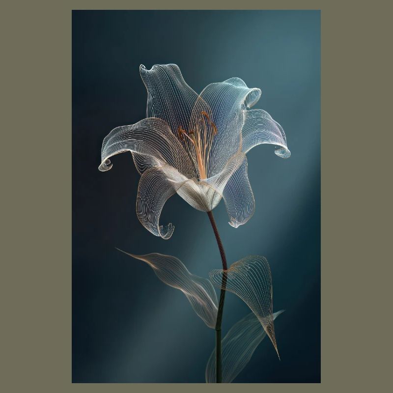 Luminous Wireflower Bloom