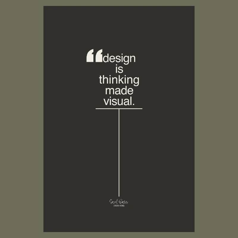 Affiche visuelle Design is Thinking Made Visual