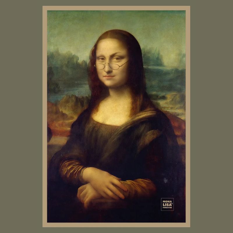 Mona Lisa suspicious judgmental