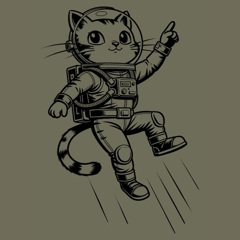 Chat astronaute