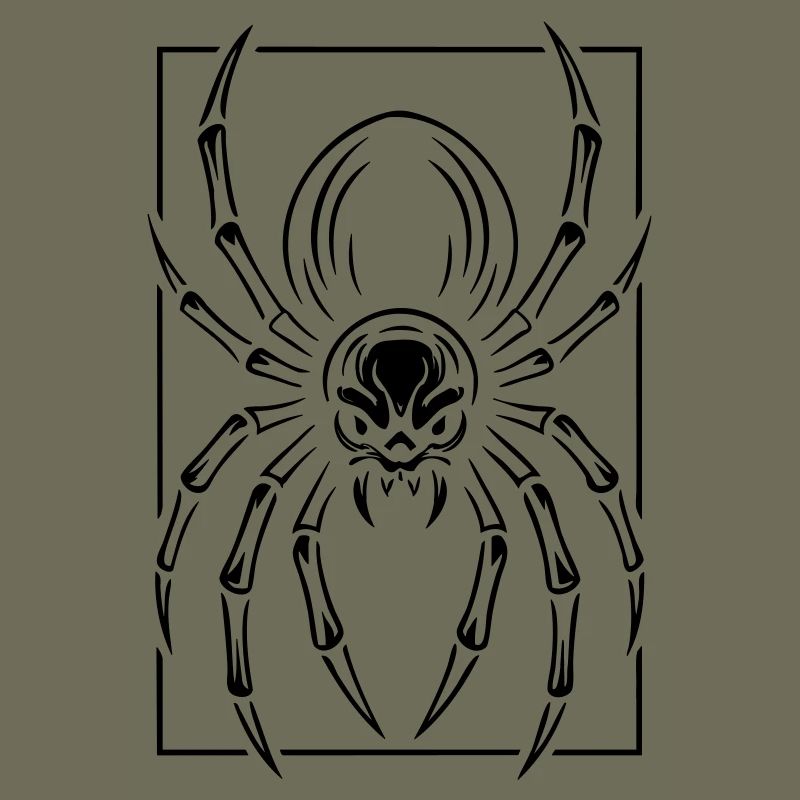 Stylized spider