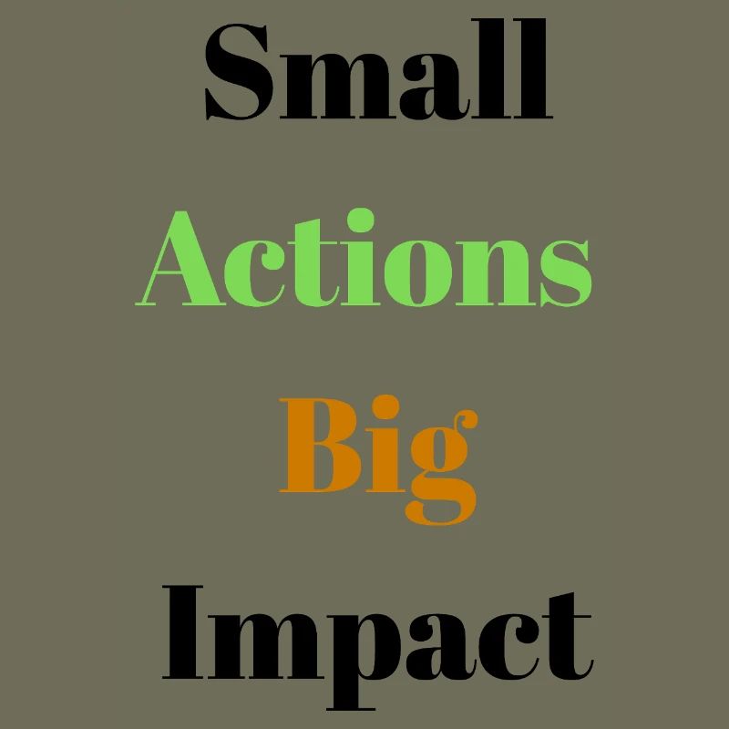 Conception typographique d’actions audacieuses dynamiques