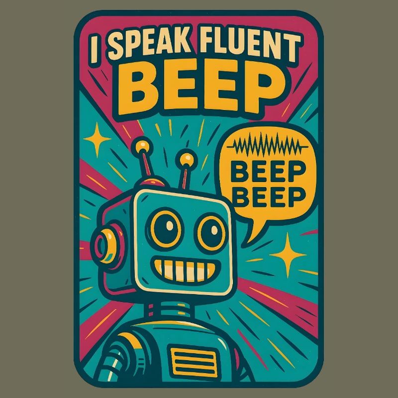 Flowing Beep | Robot Sci-Fi Nerd