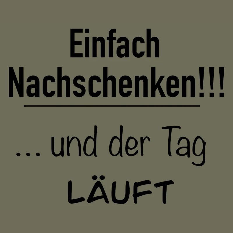 Bitte Nachfüllen!