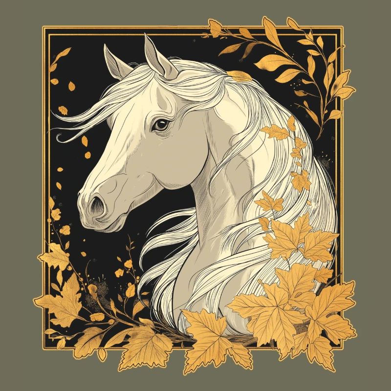 Cheval d'automne