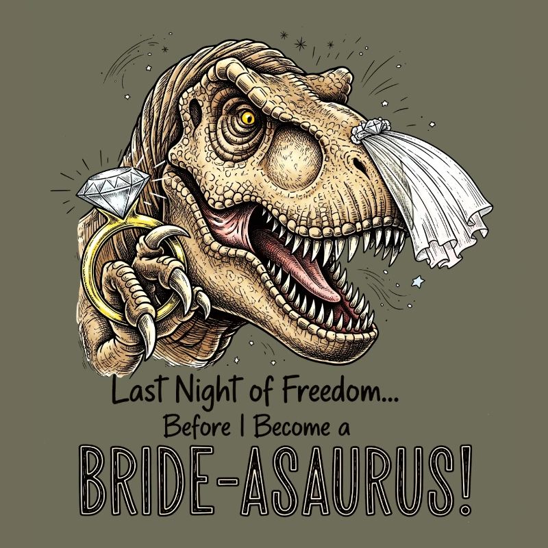 Bride-aurus: Dino Bridal Night