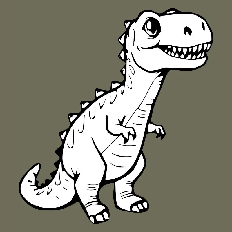 niedlicher Dinosaurier