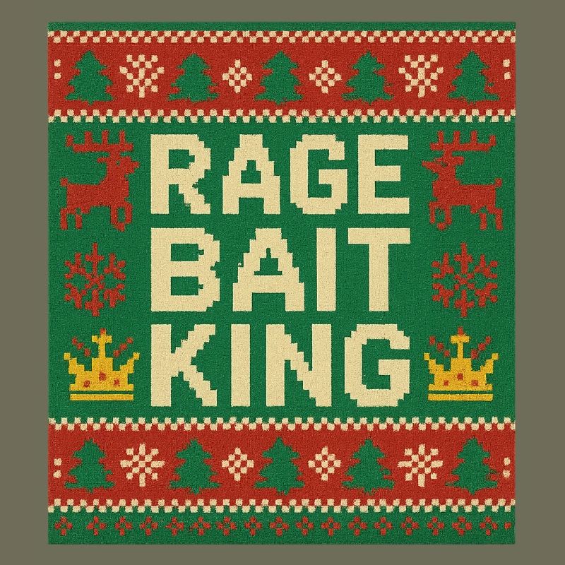 Roi de la rage Style pull moche, mème drôle
