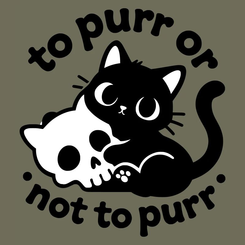 Ronronner ou ne pas ronronner | Diction du chat noir