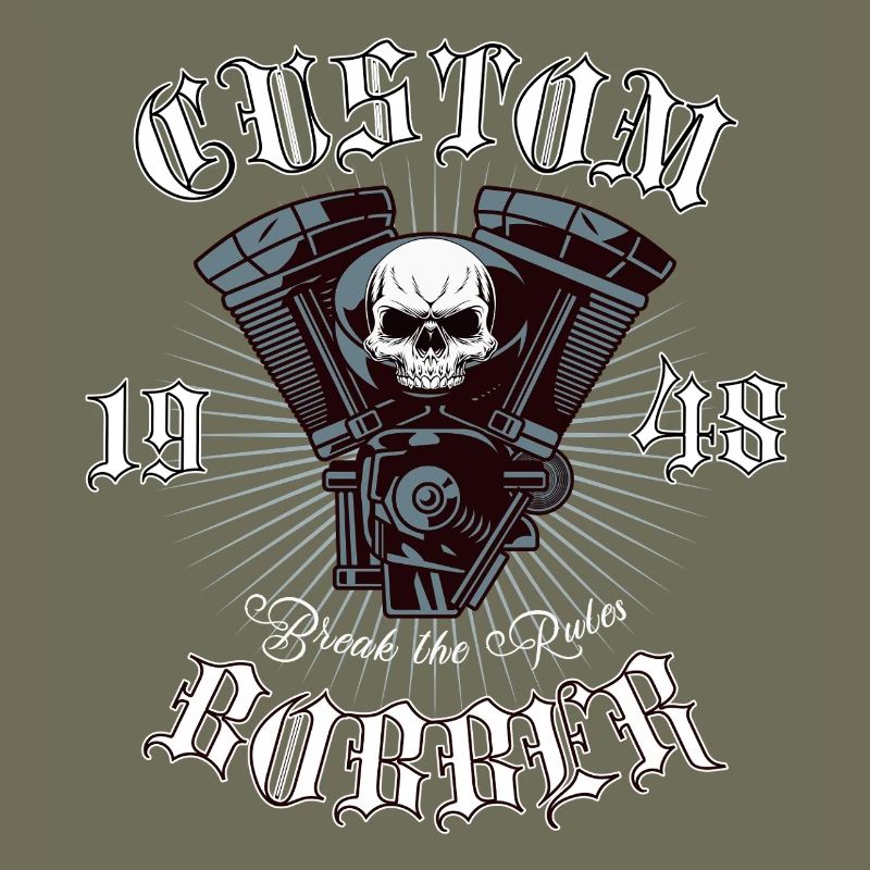 Bobber Chopper Motorrad Design
