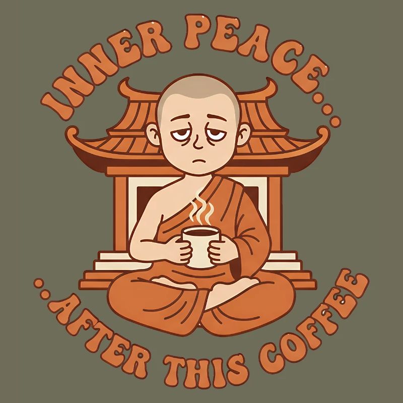 Inner Peace Kaffee Zen-Mönch