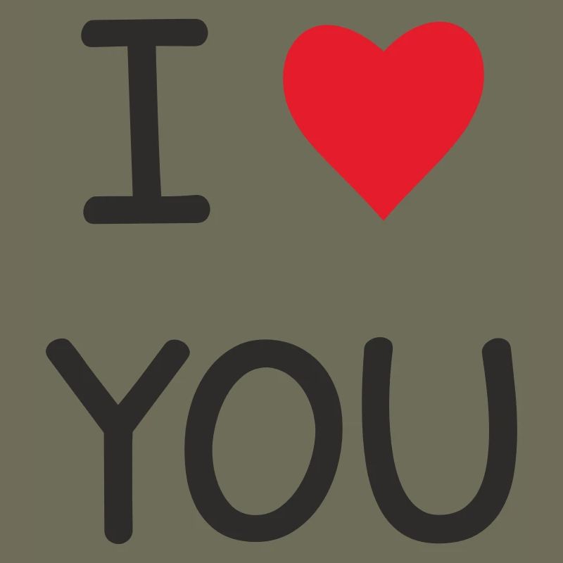 I ❤️ You – Doux Love Text Design