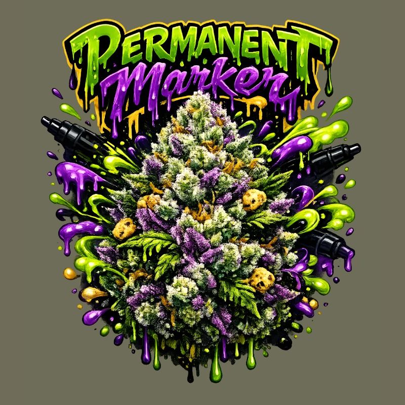 Permanentmarker-Graffiti-Druck