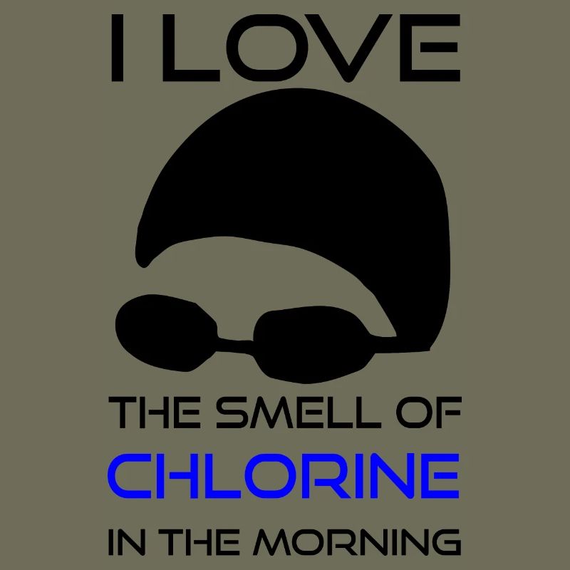 Natation Sort chlore odeur