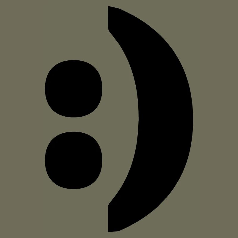 Colon quotation mark smiley