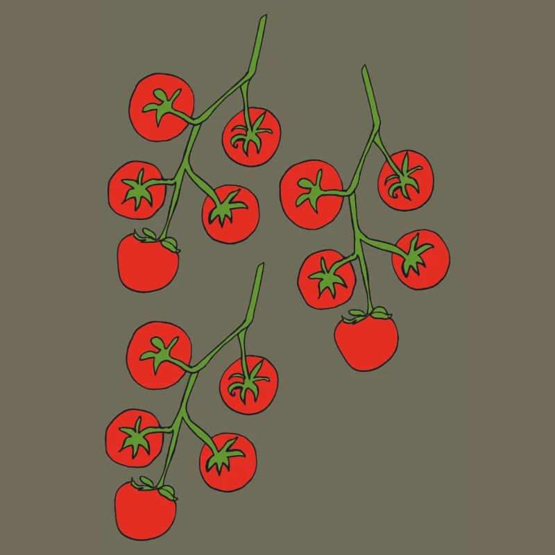 Buisson de tomates triple