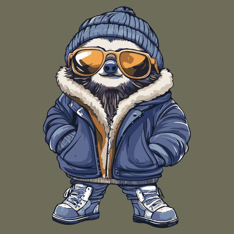 Sloth Cool Comic