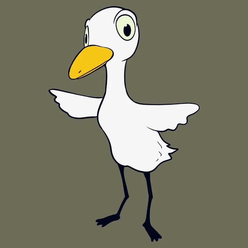 Skeptischer Vogel