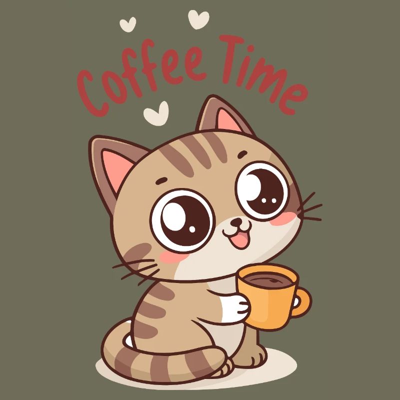 Kitten Coffee Sweet Moment