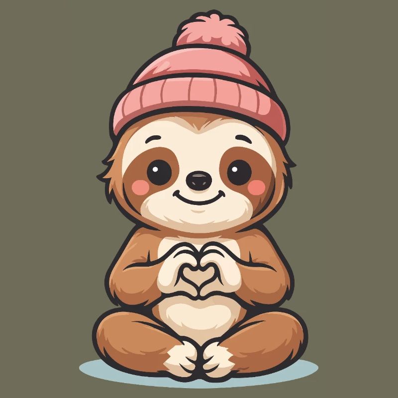 Cozy Sloth Love