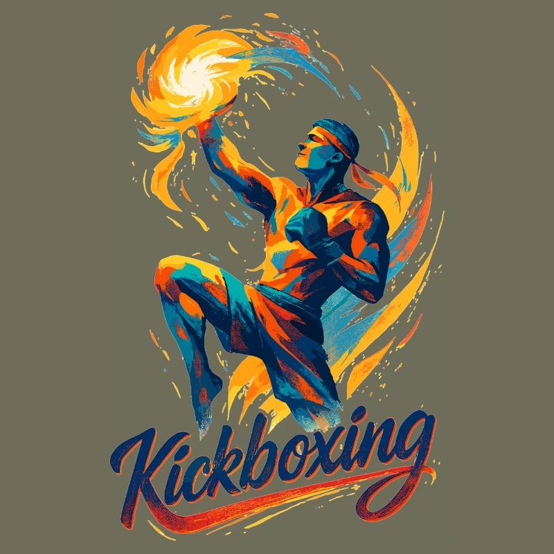 Kickboxing Boxer Fighter Dynamic Gift