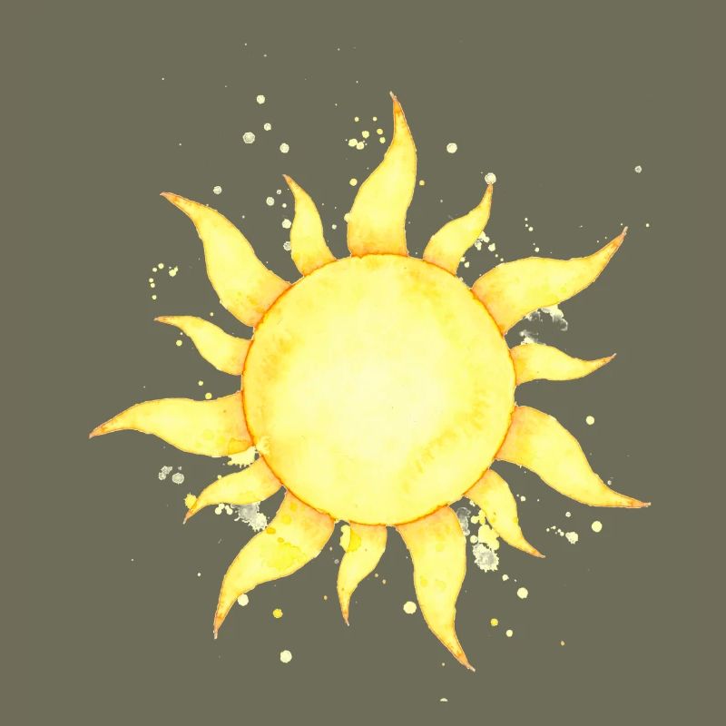 Die Sonne scheint