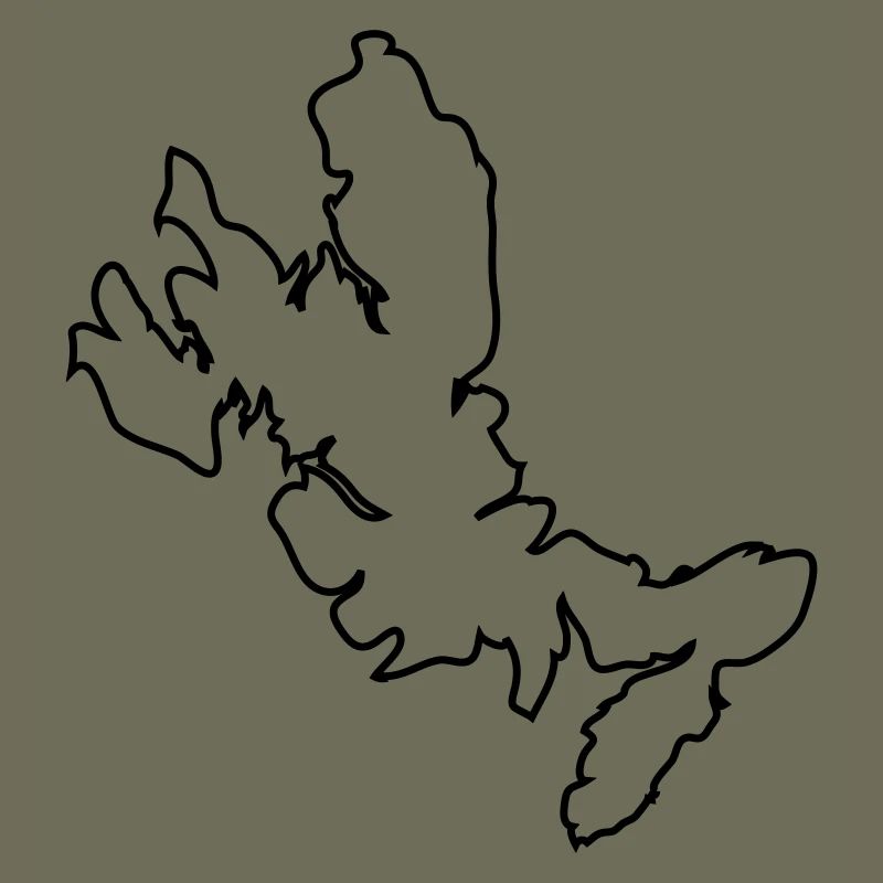 Isle of Skye Map outline