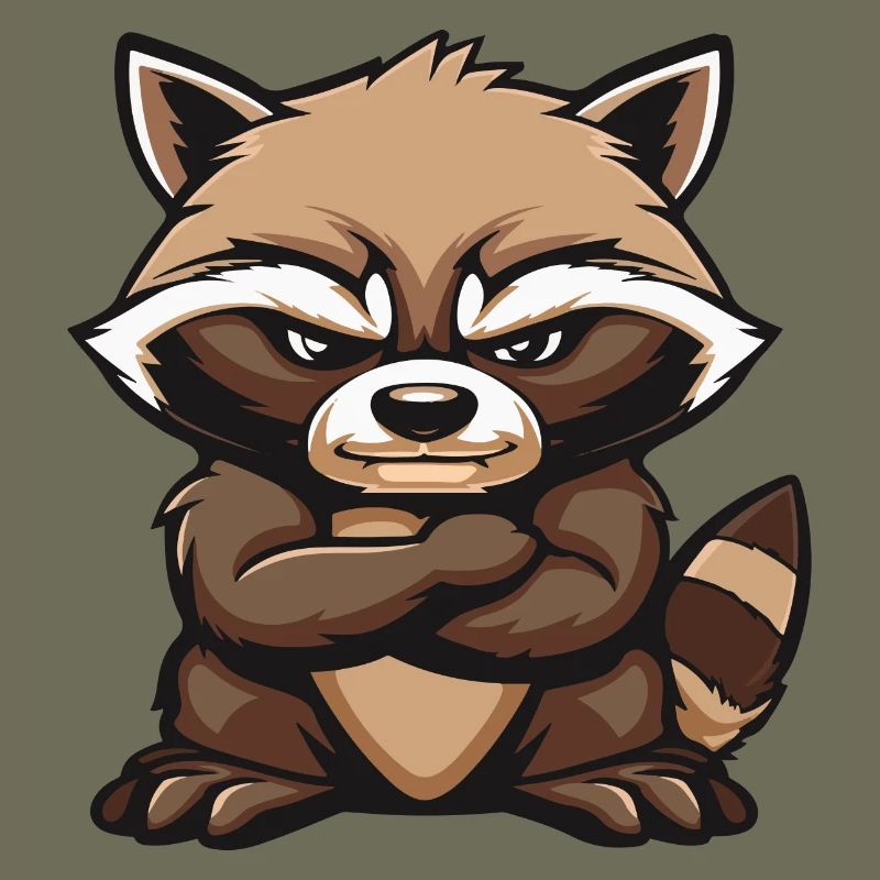 Raccoon Comic