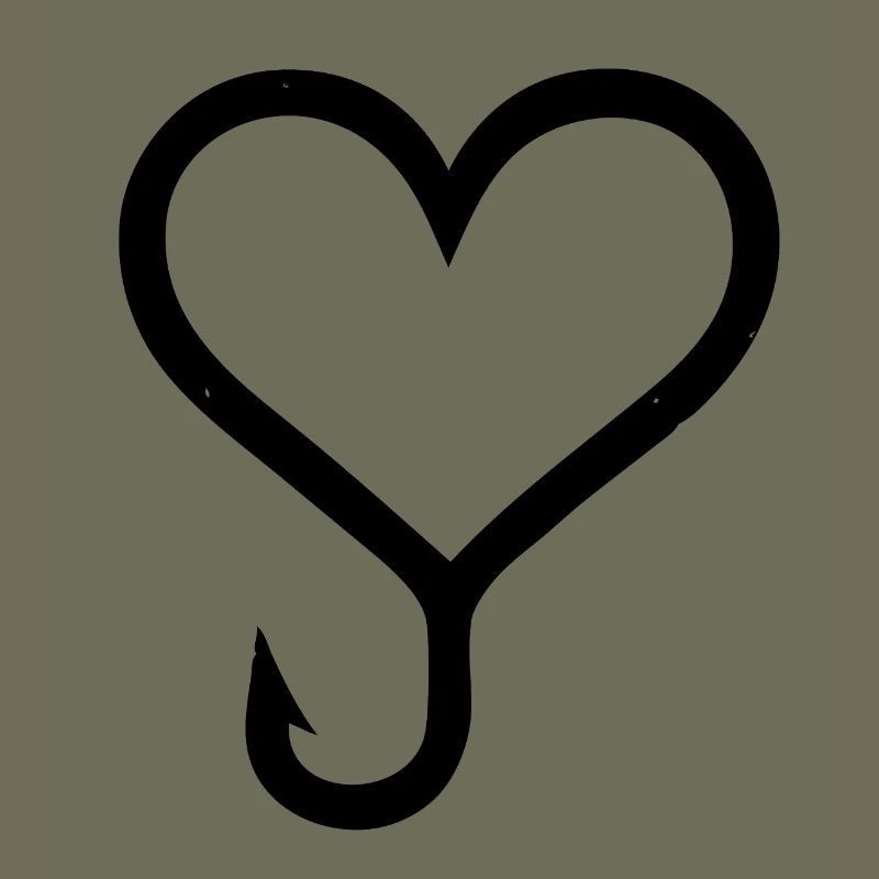 Anglerherz | Fishhook Heart