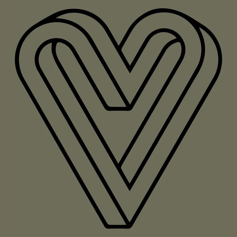 Impossible Heart, Optical Illusion, Infinity Love