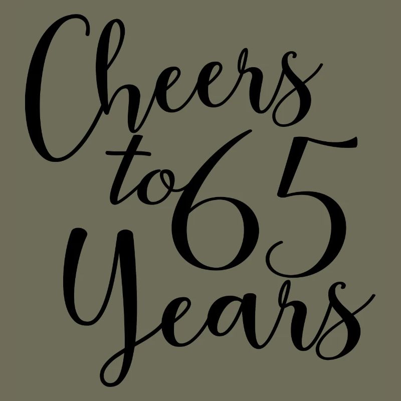 Vive 65 ans 65e anniversaire