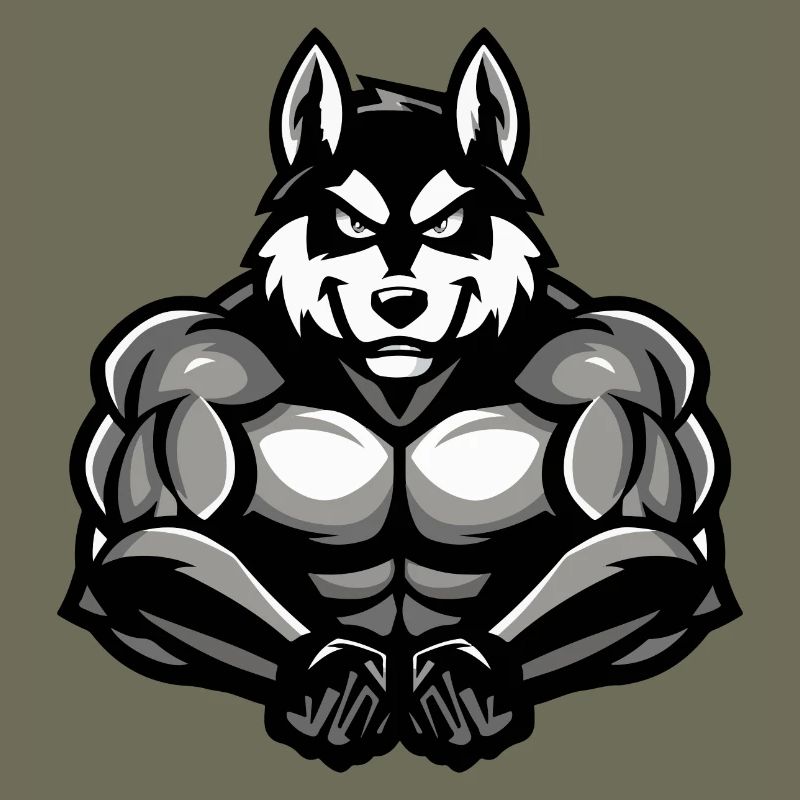 Dog Husky Comic