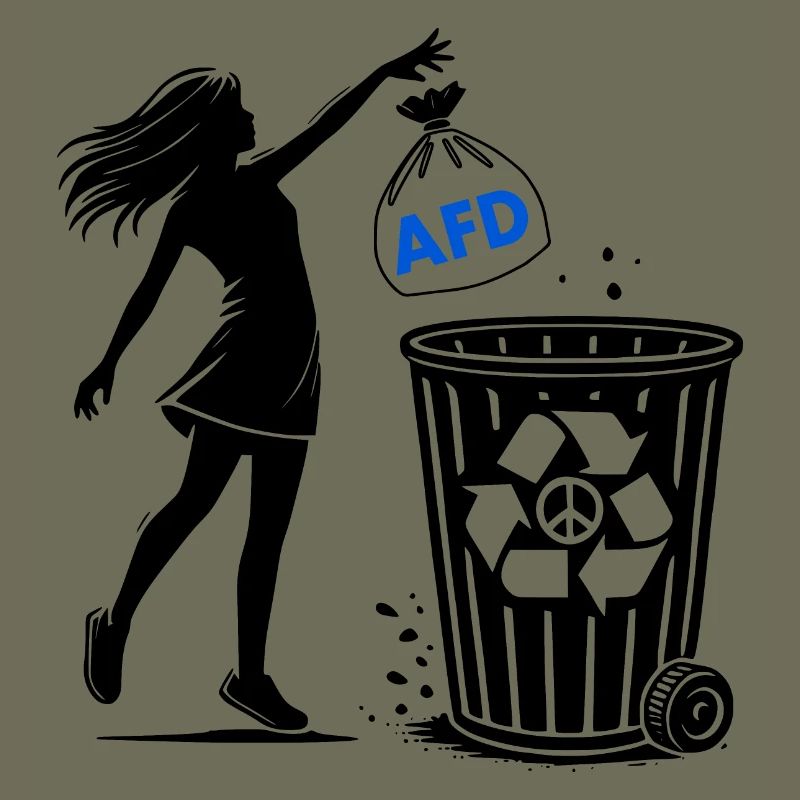FCK AFD - Against the Right - keep your environment clean