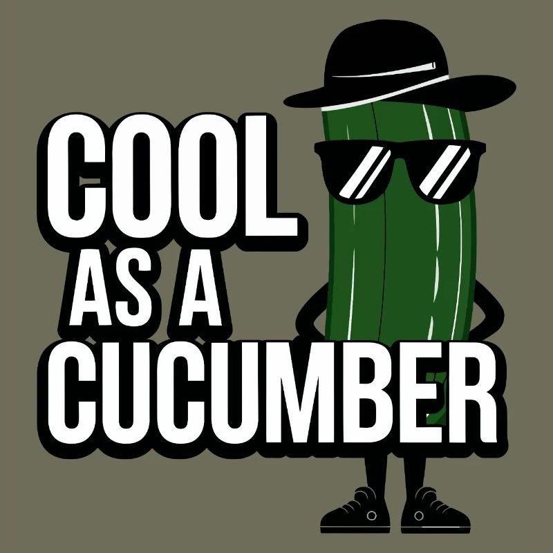 Cool wie eine Gurke