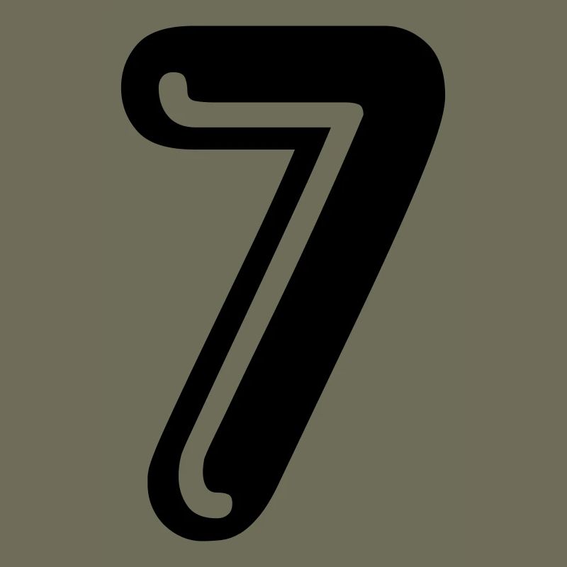 7 - back number