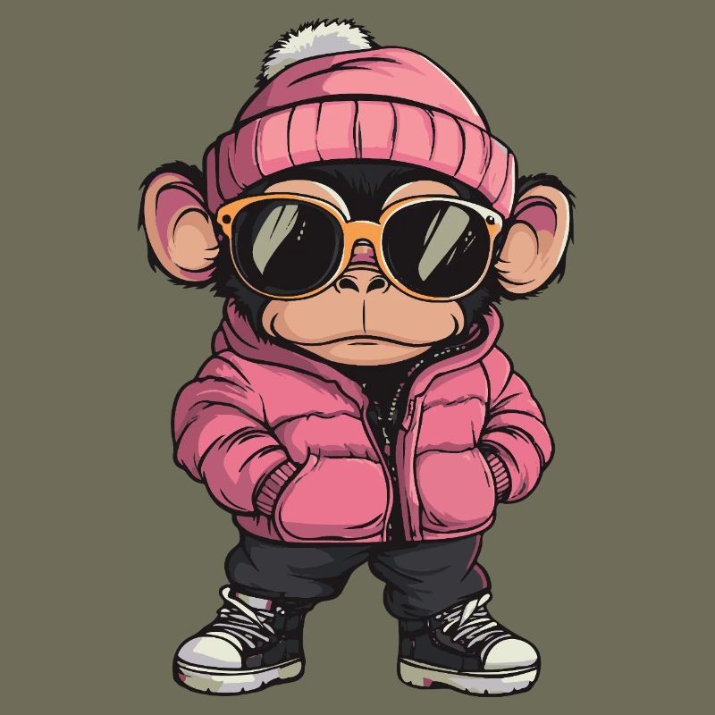 Monkey Cool Comic