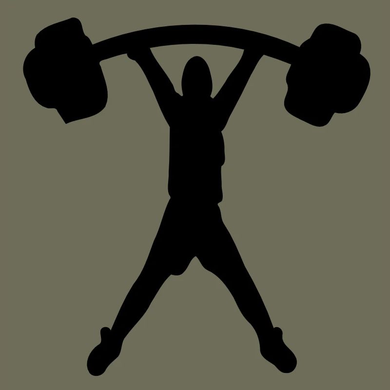 Man & dumbelle