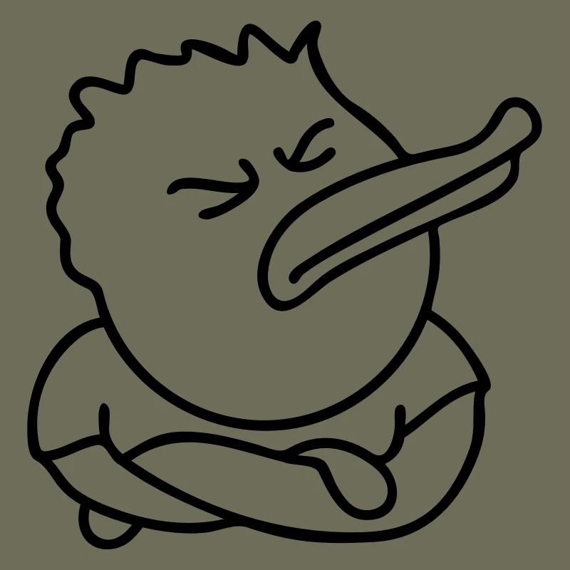 Offended Duck