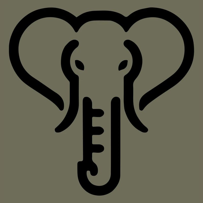 Elefant Illustration Geschenkidee